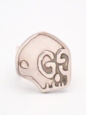 Gucci Ghost Skull Ring 925 Size ~7